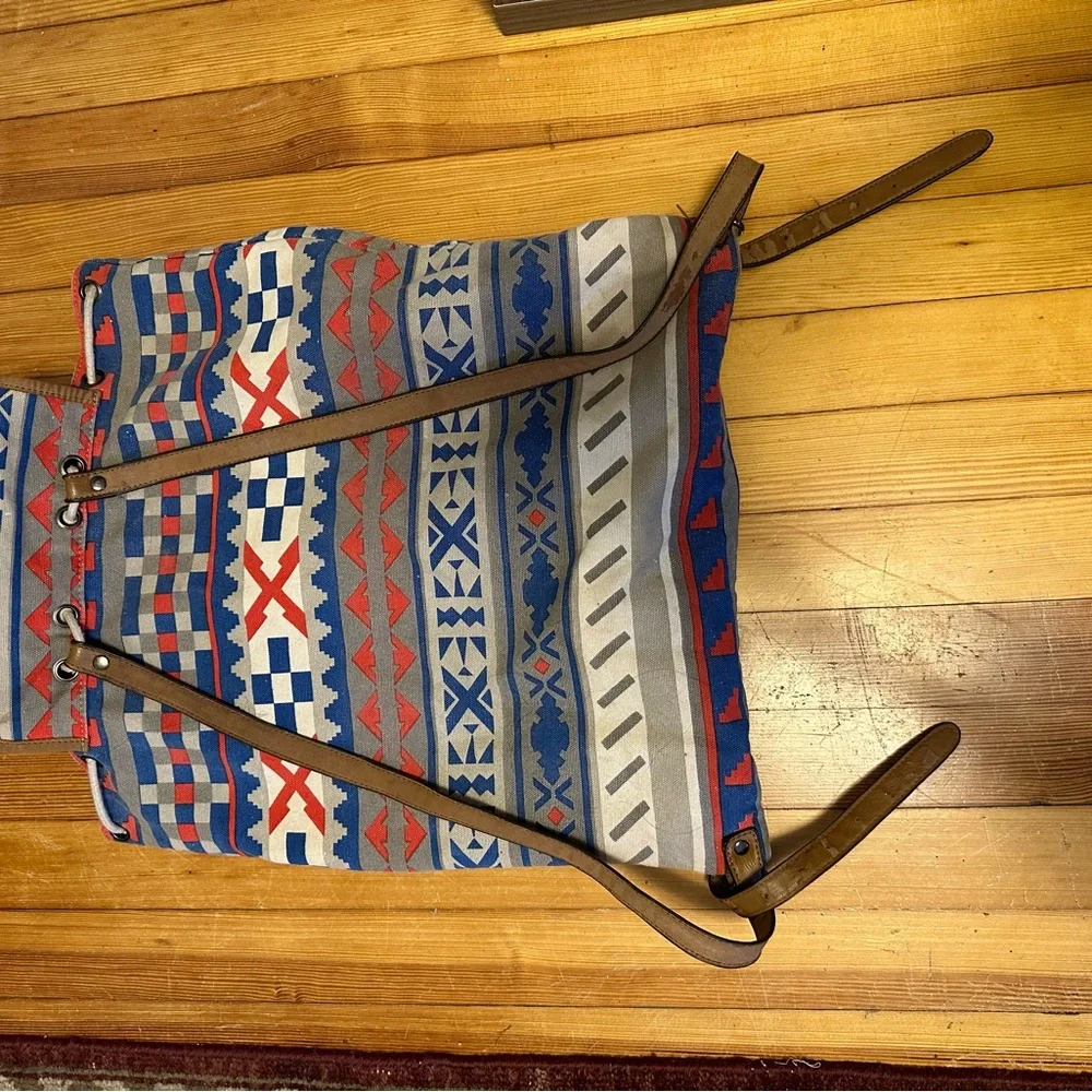 Colorful Patterned Backpack - Picture 5 of 5